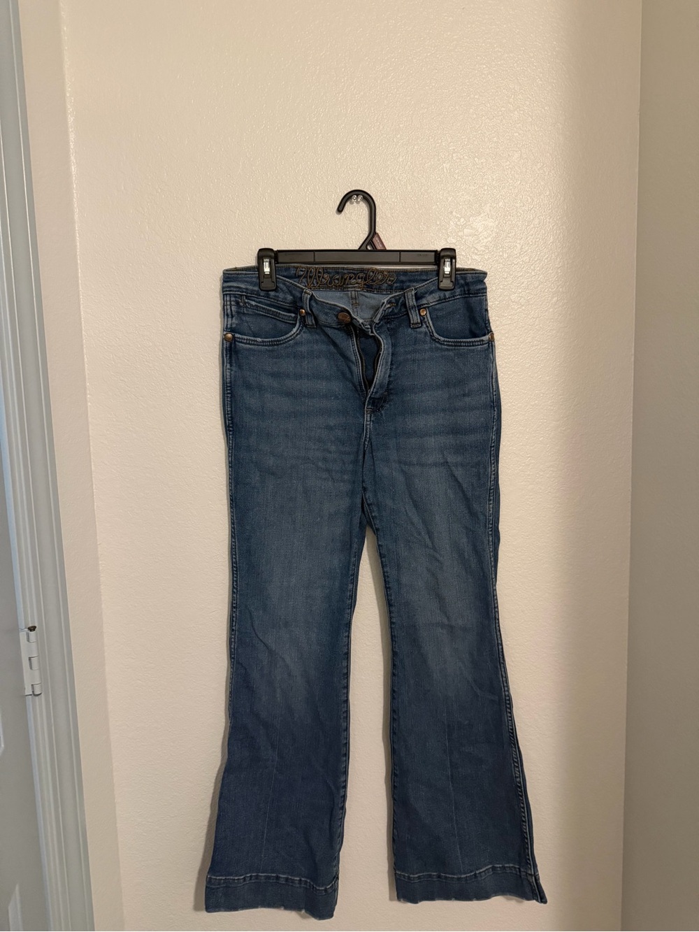 Wrangler Women's Blue Flare Jeans